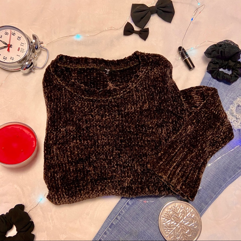 Like-New Chenille Sweater